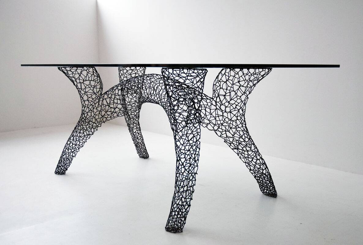 Anacleto Spazzapan 'Miura' table, unique piece from the 2000s
