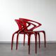 Pair of Ava chairs by Song Wen Zhong for Roche Bobois, 20th century.