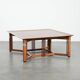 Beautiful and luxurious large square Art Deco design coffee table