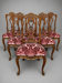 Ensemble de 6 chaises de style Régence.