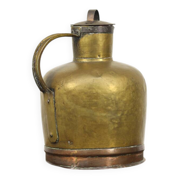 Laitière en cuivre antique du début du 19e siècle