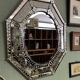 Antique Venetian mirror 86cm x 70cm