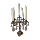 Candlestick 5 lights with antique tassels