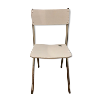 Child chair wood and metal