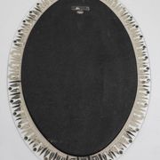 Cristal Art Mid-Century Modern Italian Ground and Gilded Mirror, 1960s