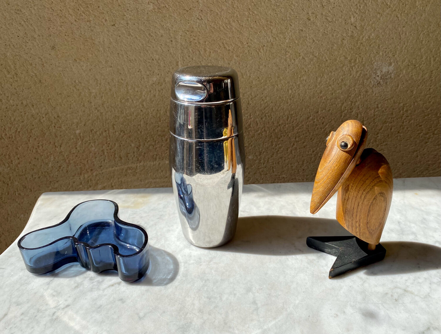 Cocktail shaker 870/50 Alfra Alessi design Luigi Massoni vintage 60s