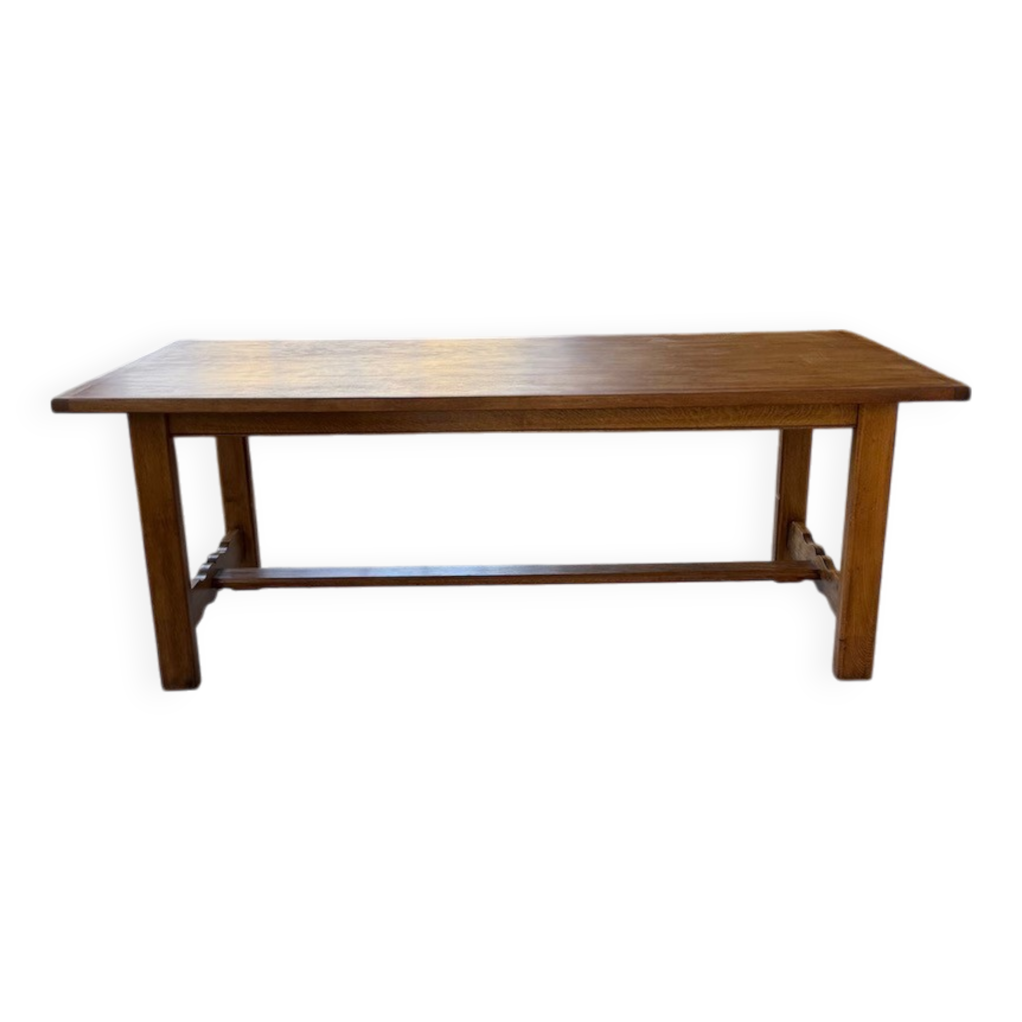 2m oak farmhouse table