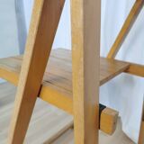 Vintage Trieste Folding Wooden Chair by Aldo Jacober, 1970s