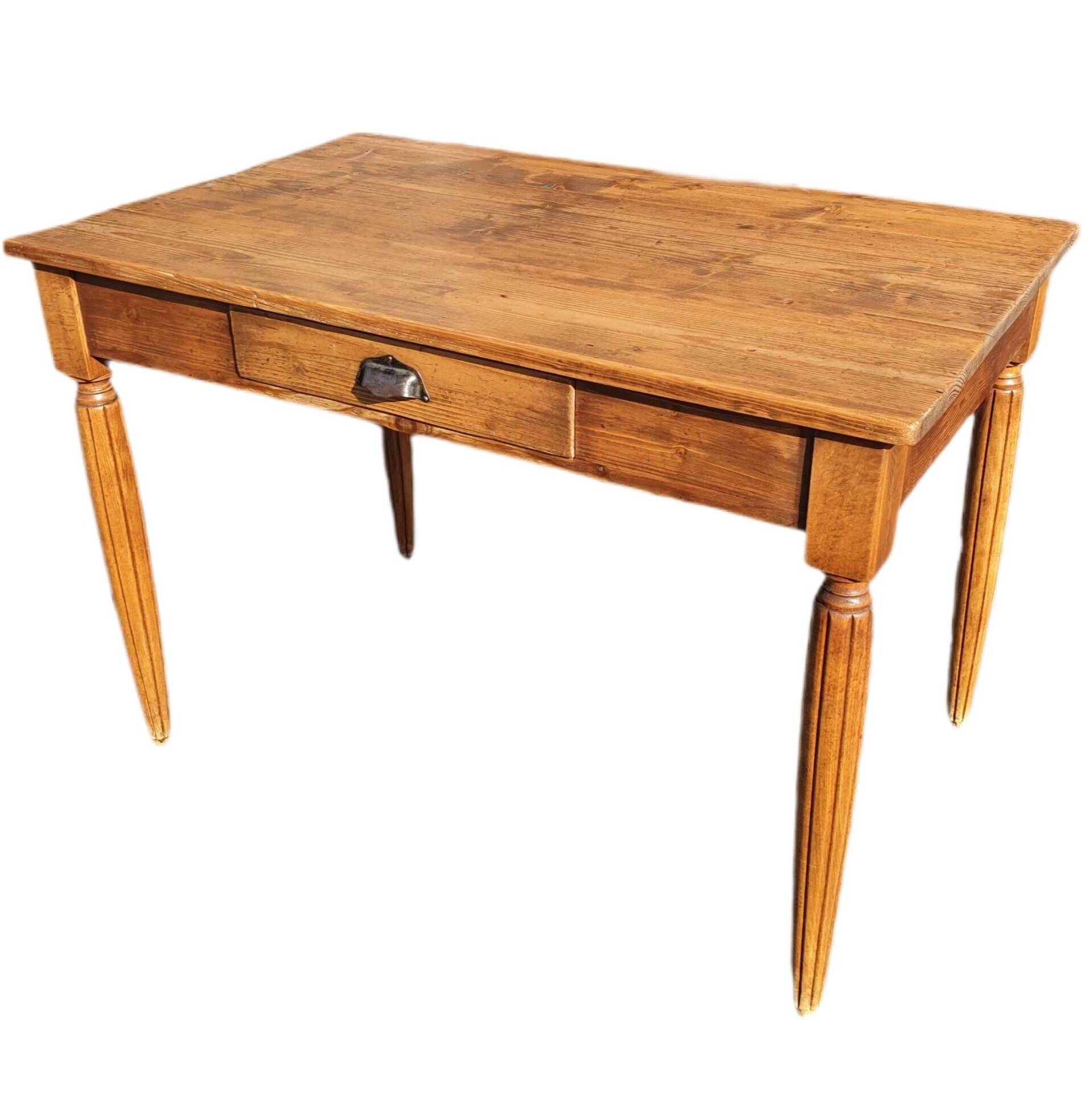 1930s pine table office