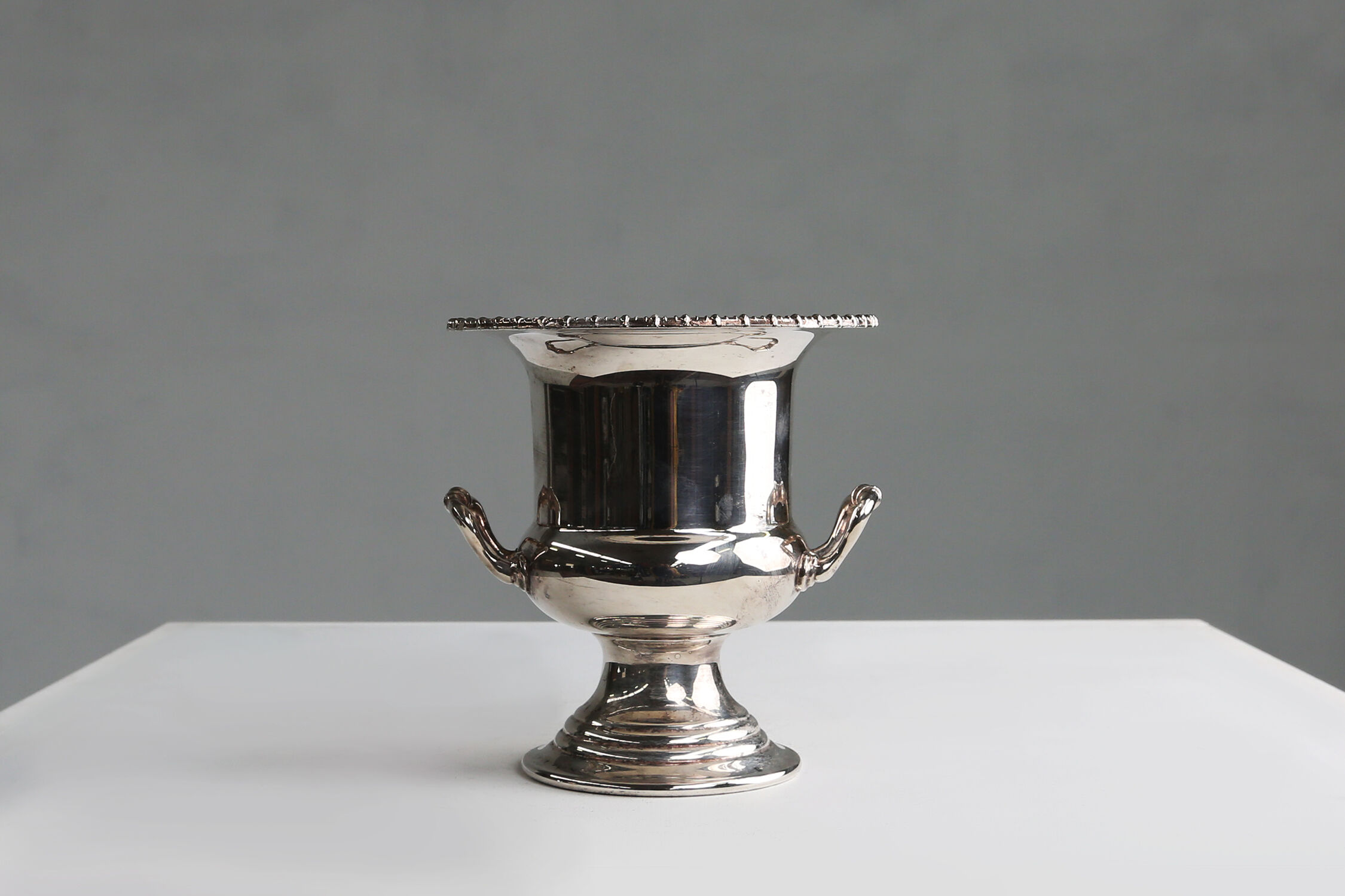 Old silver plated ice bucket ca.1900