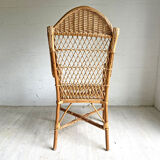 60's vintage rattan chair