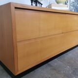 MK Mobel chest of drawers in elm from the 70s