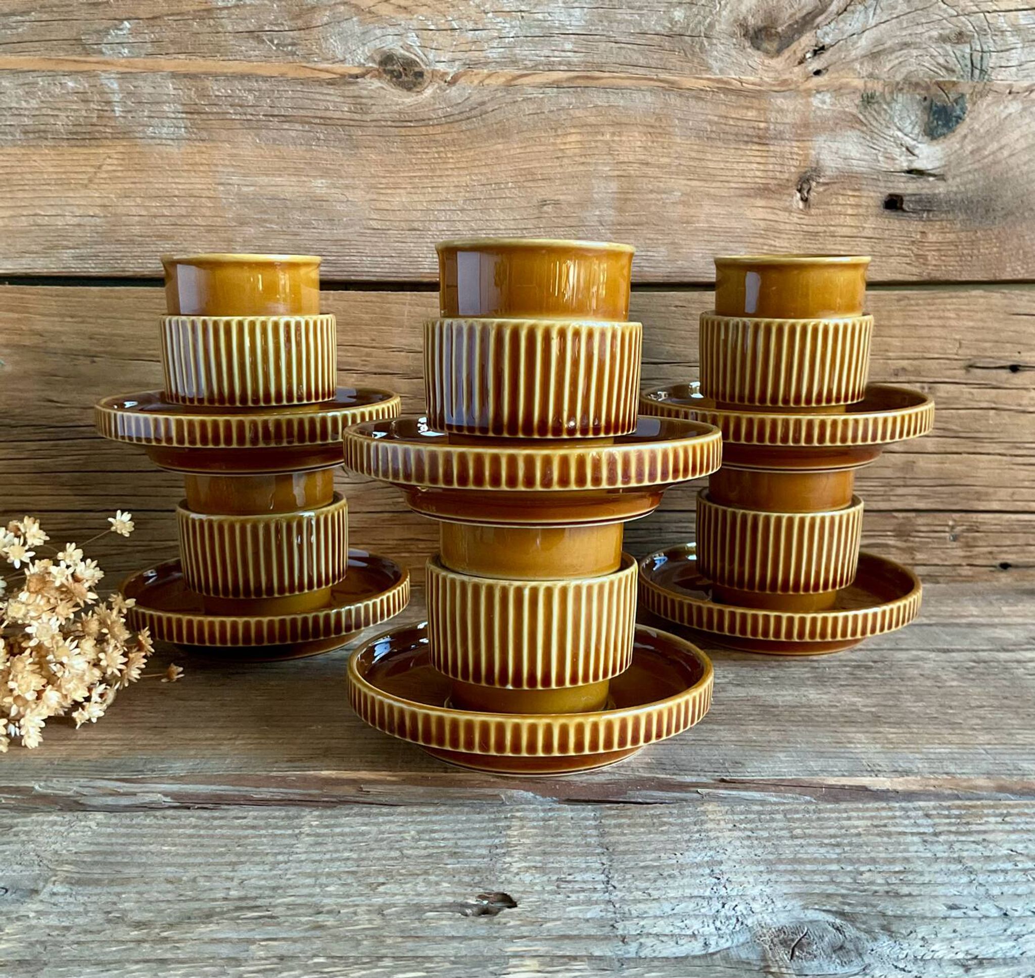 6 espresso cups Tognana Italy