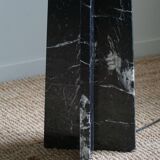 Massimo & Lella Vignelli, floor lamp in copper and marble, Wagneriana, Italy, 1986