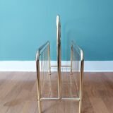 Gilded metal magazine door