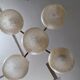 Vintage gold coloured pendant light