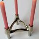 Vintage modular candlestick MCM by Fritz Nagel for BMF