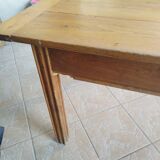 Oak farmhouse table