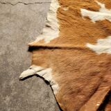Vintage cowhide rug 1970