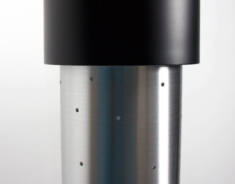 Suspension aluminium Raak Amsterdam in the 1970s