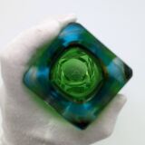 Vintage Sommerso Vase (large model) in Murano glass by Flavio Poli, Italy 1970