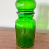 Vintage green jar