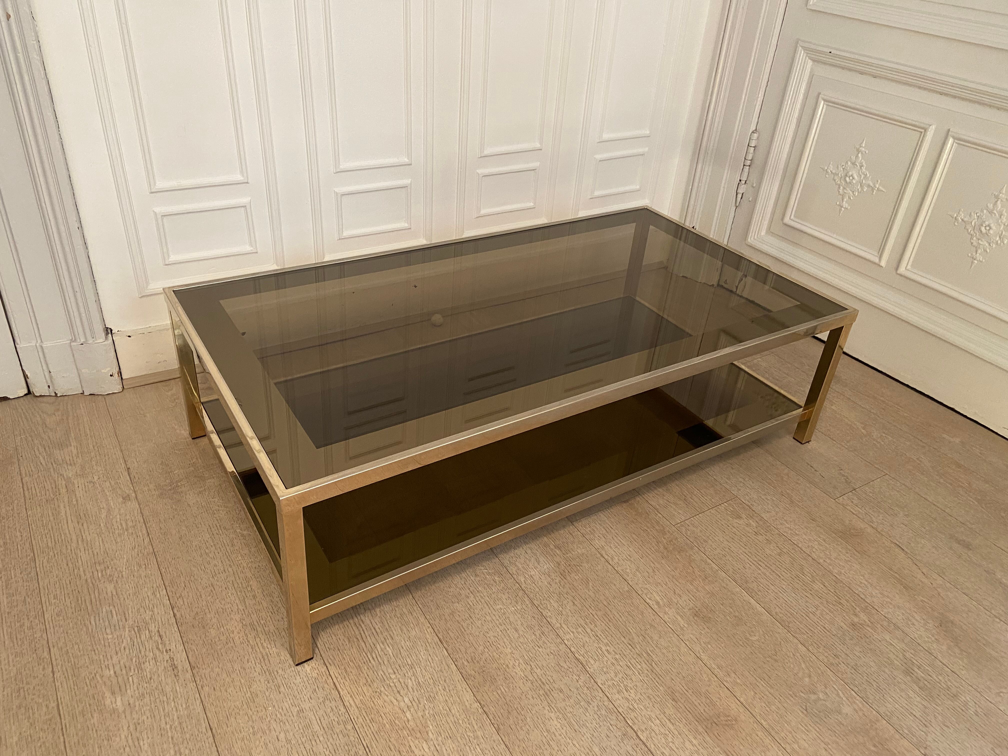 Belgo Chrom coffee table, 1970s