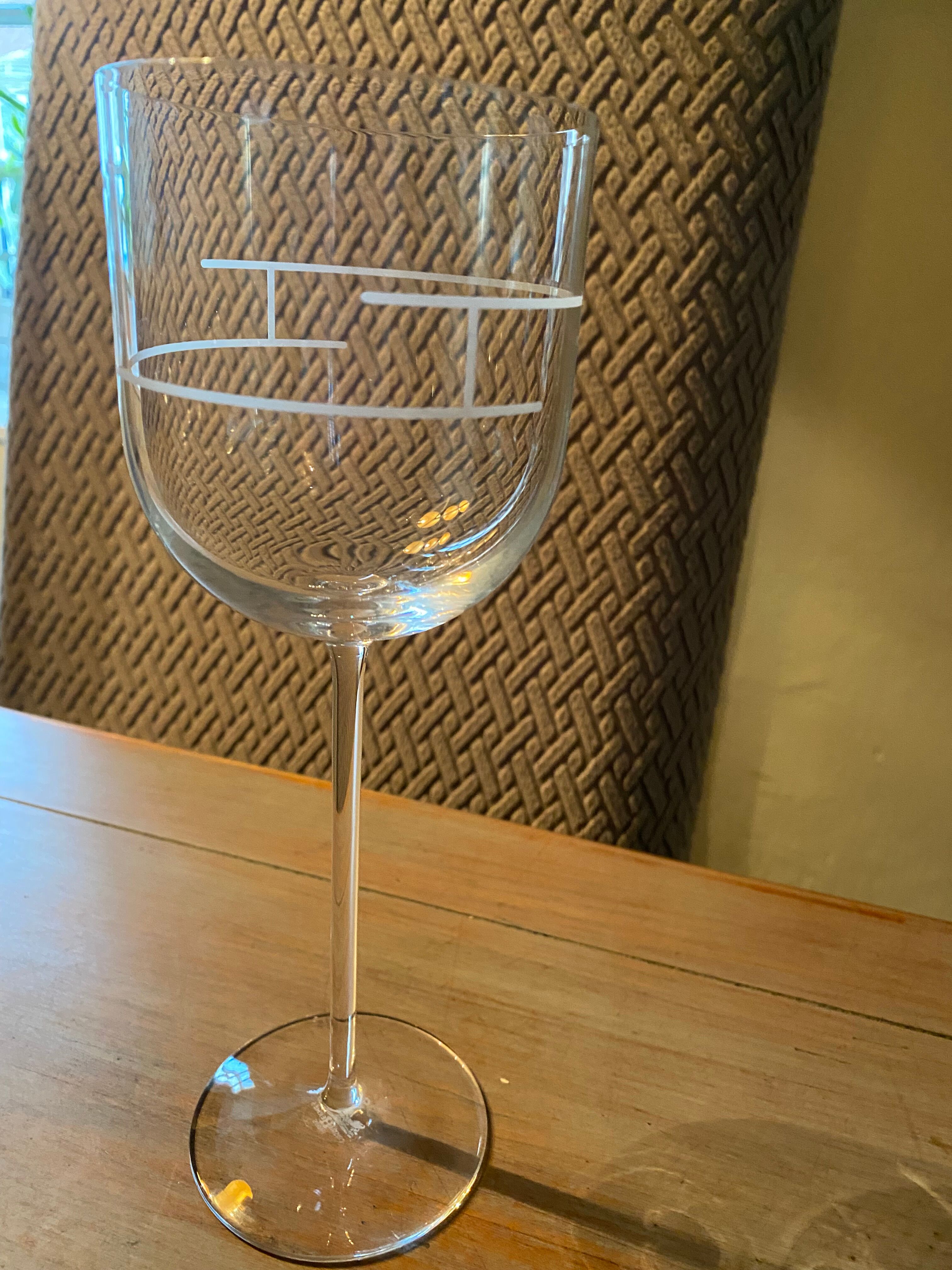 Set of Hermes glasses