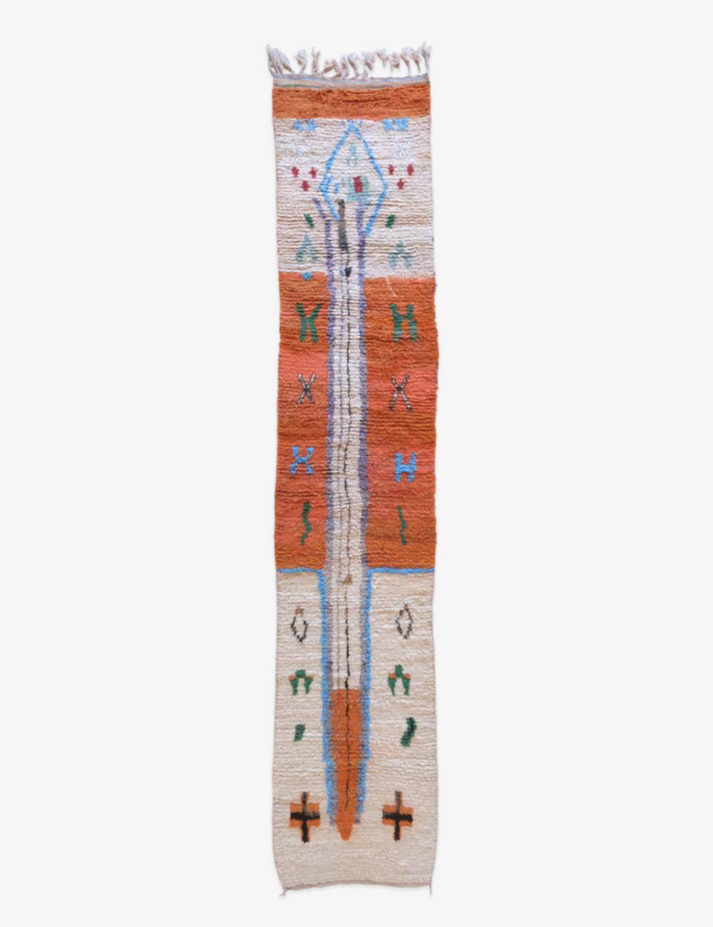 Tapis de couloir Berbère - 80 x 398 cm