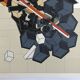 Lot de 4 lithographies originales d'Alain Le Yaouanck 1978. Les 4 élements