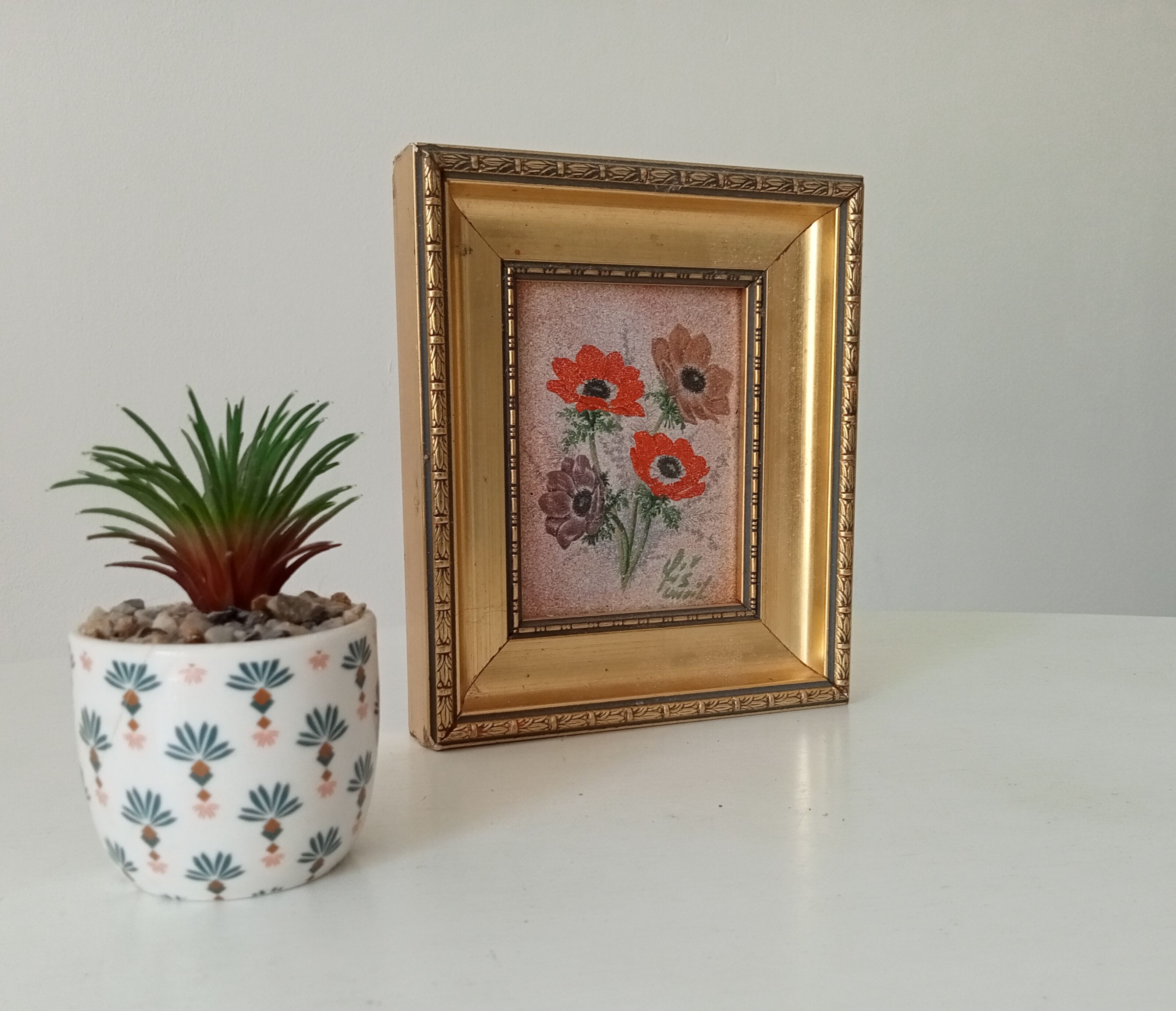 Mini tableau décoratif vintage