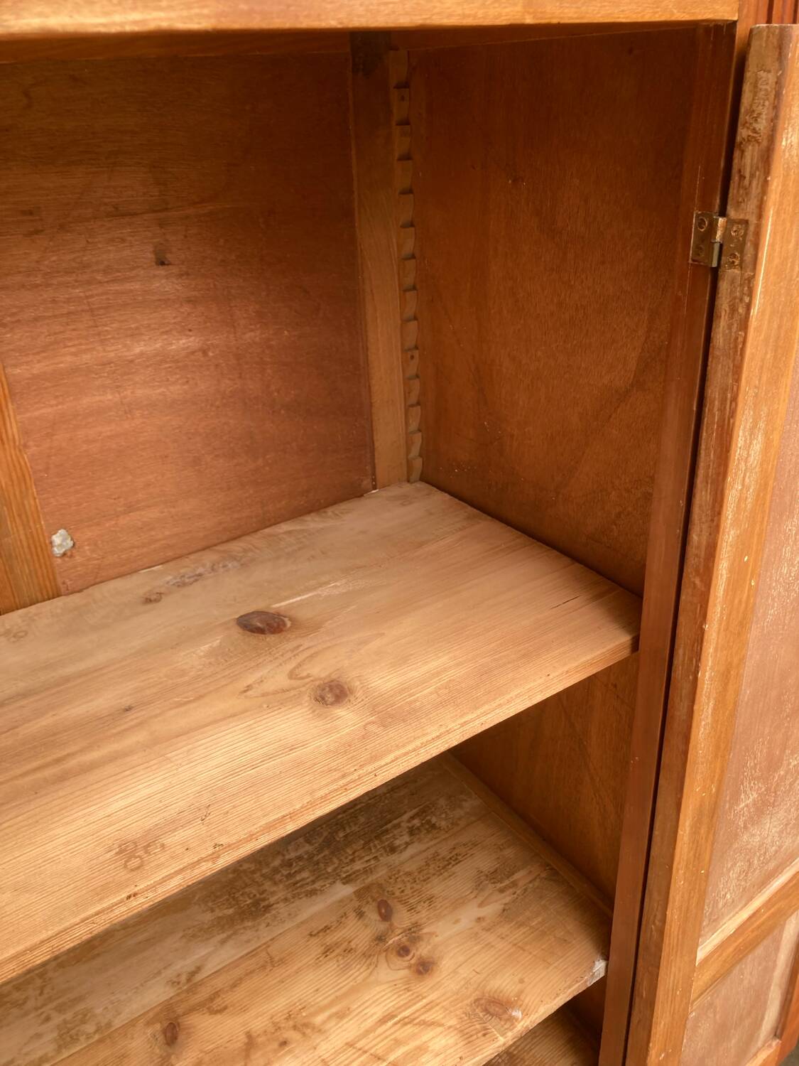 Small antique wardrobe in Art Deco style
