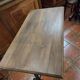 Table de café en chêne et fonte