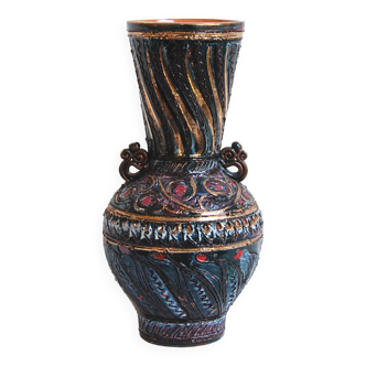 Vase en céramique - Maitrise de Nimy - Belgique - 1950s