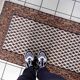 Vintage indian carpet seraband handmade 73cm x 140cm 1970s