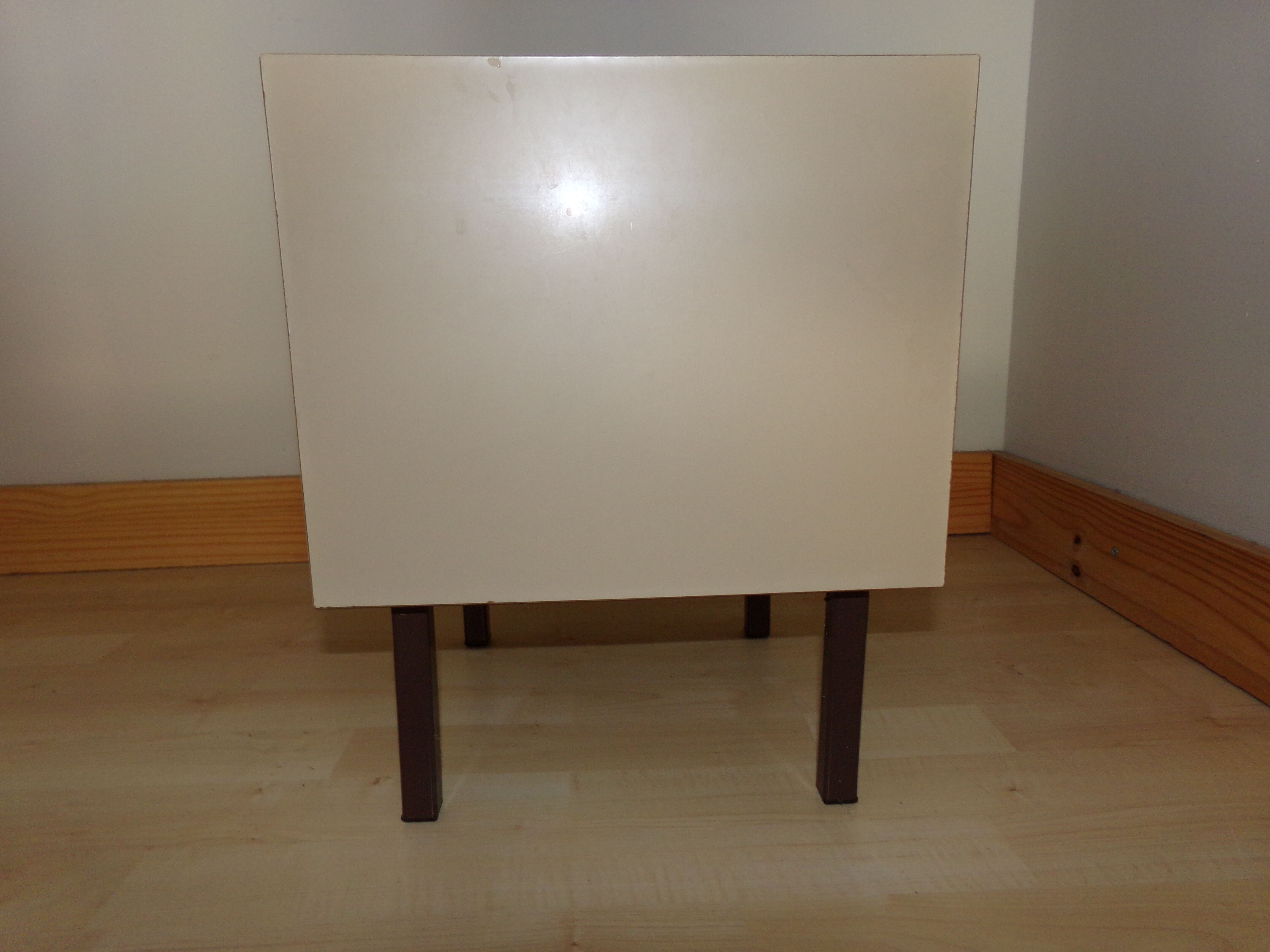 Boarding school bedside in formica