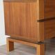 Pair of vintage wooden bedside tables, 1970s