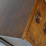 English oak apothecary cabinet 1930s