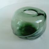 vase boule en verre de forme libre