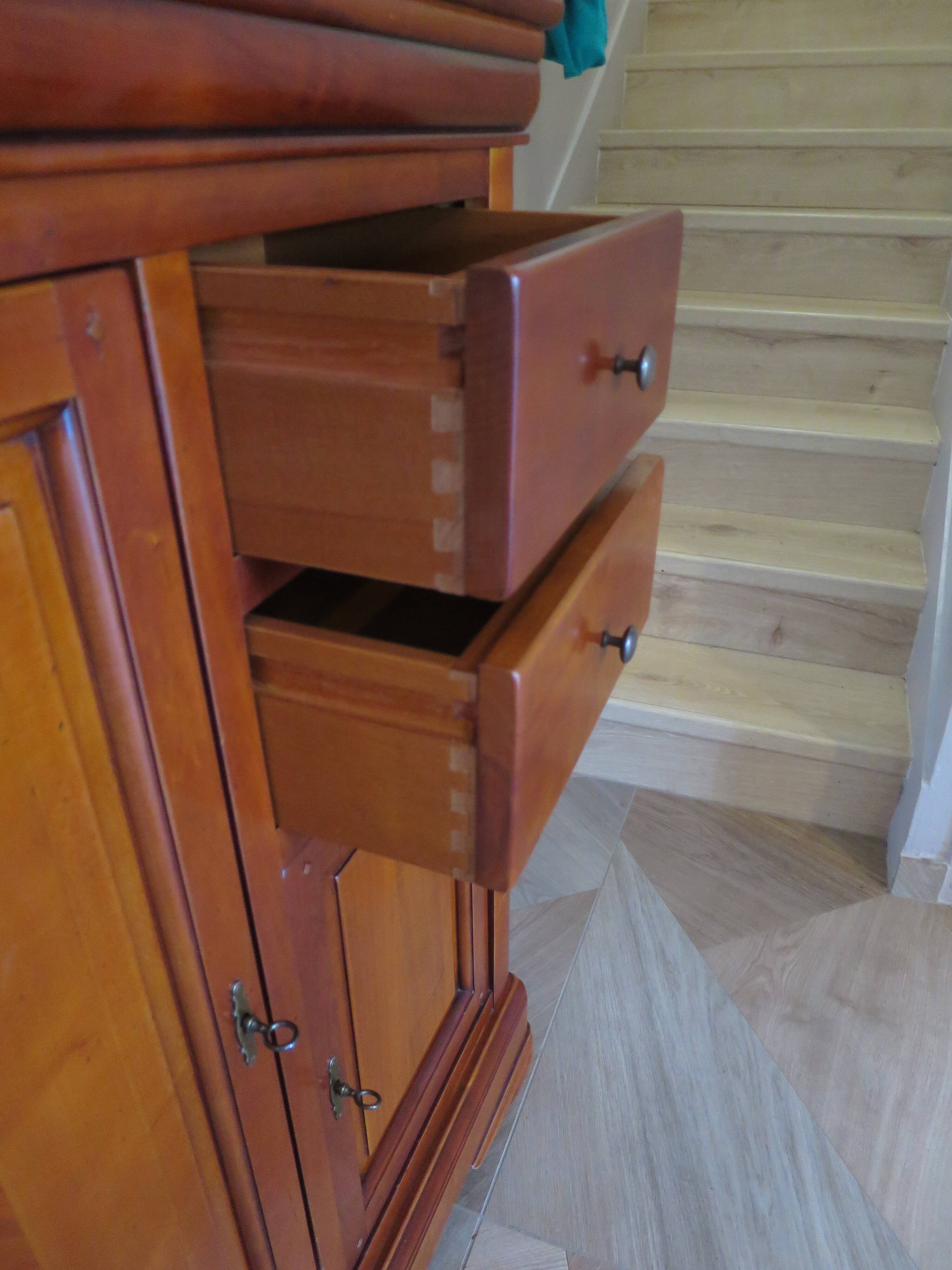 Sideboard - Entrance furniture - 2 drawers - 2 doors - solid wood