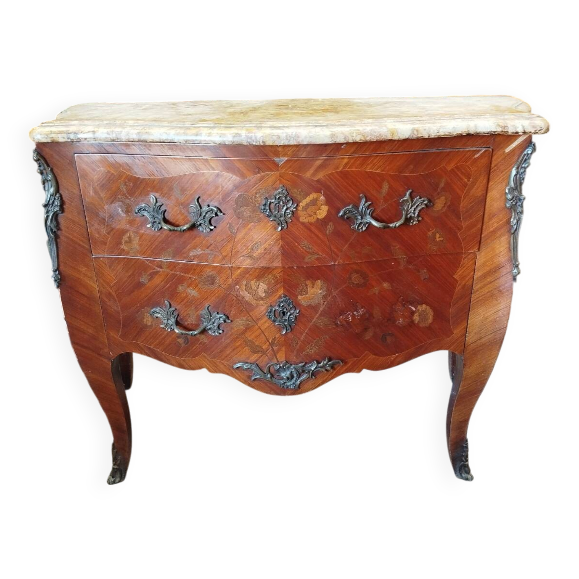 Louis XV chest of drawers