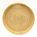 Round top made of spirally glued strips