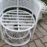 Emmanuelle rattan armchair