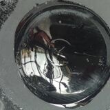 Ancien vase soliflore verre soufflé