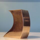 Bougeoir Monique Gerber en bronze doré