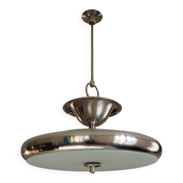 Rare Large Bauhaus Chandelier by Anyz for IAS, 1920, Restored