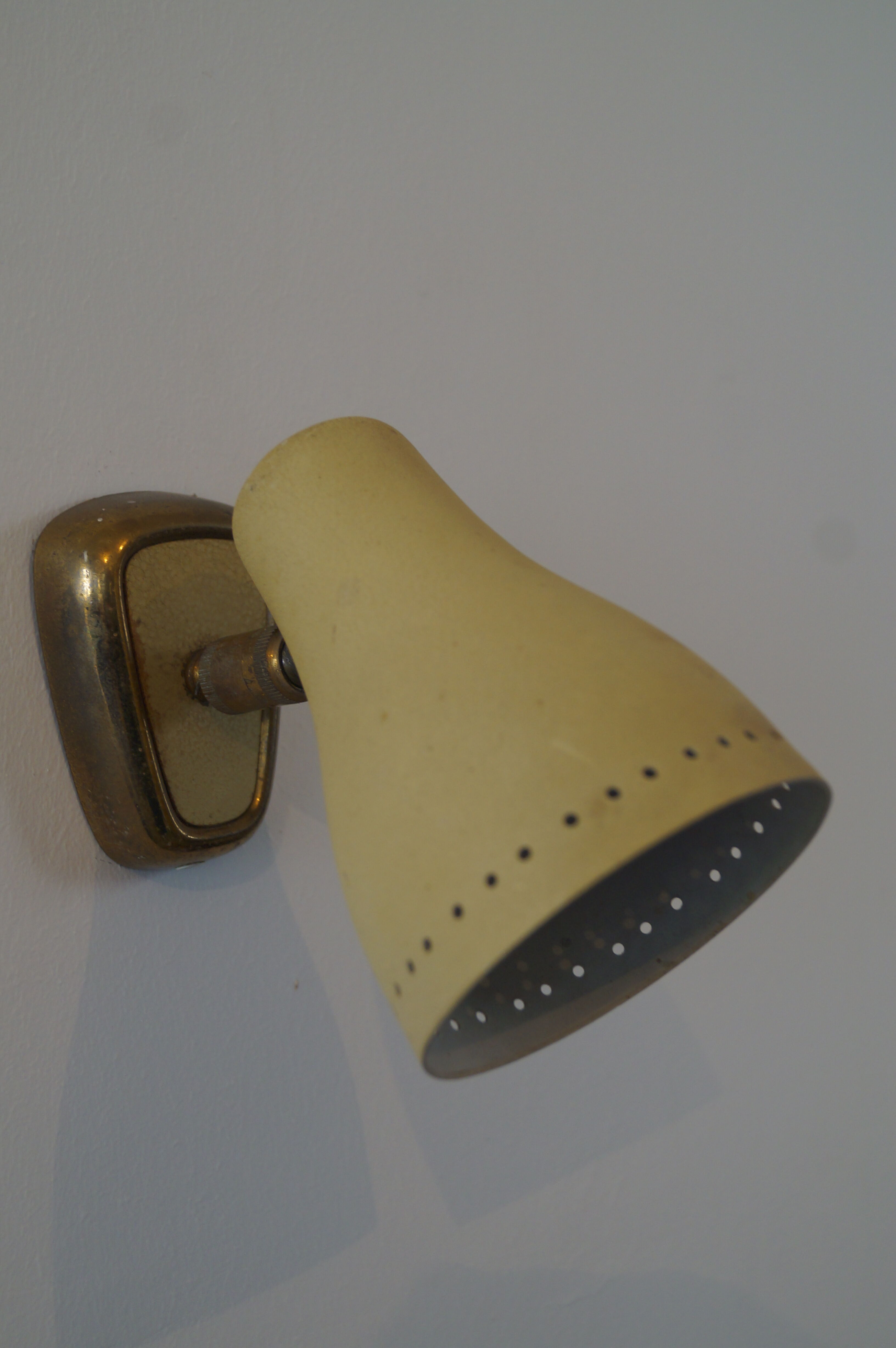 Wall lamp casserole 1950