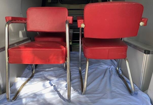 3 fauteuils de bureau