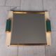 Art Deco service mirror plateau from the 1930s.
