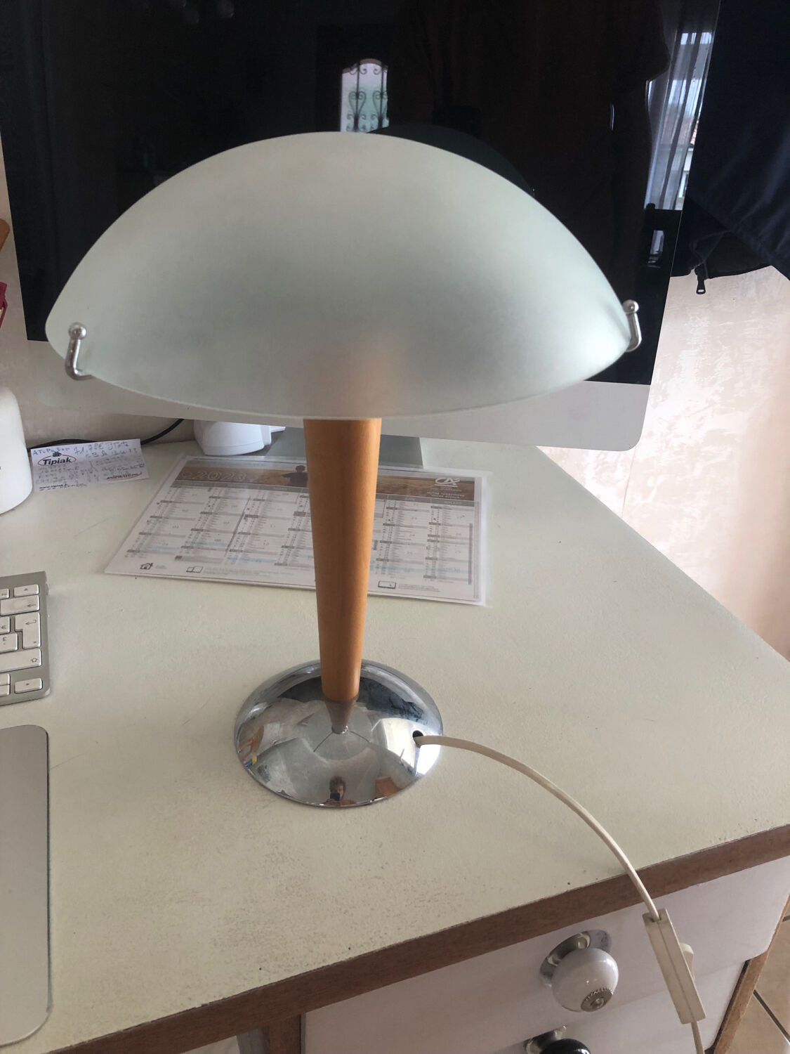 Mushroom lamp / liner ikea kvintol